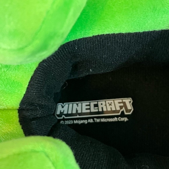 Minecraft | Shoes | Minecraft 45 Kids Novelty Plush House Slippers Lime ...